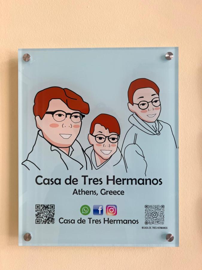 Casa De Tres Hermanos In The Heart Of Athén Kültér fotó